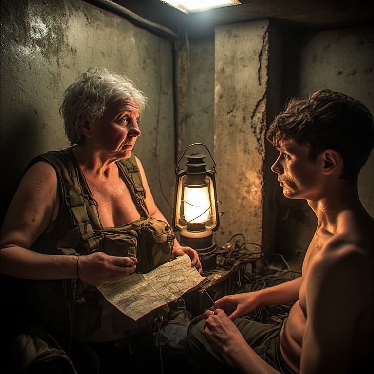 DutchCub surviving apocalypse with Fat Mature - p2 — 22