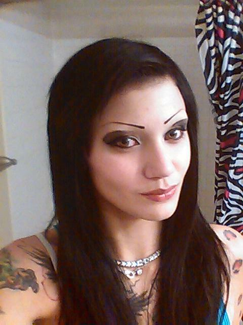 Tiny Tattooed Goth Stripper — 12