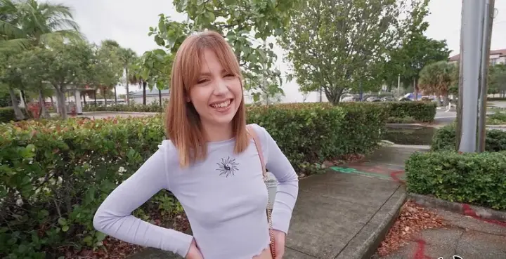Daisy Bean shows her tits and takes a huge dick, getting fucked until she takes a massive load in her mouth. — 12